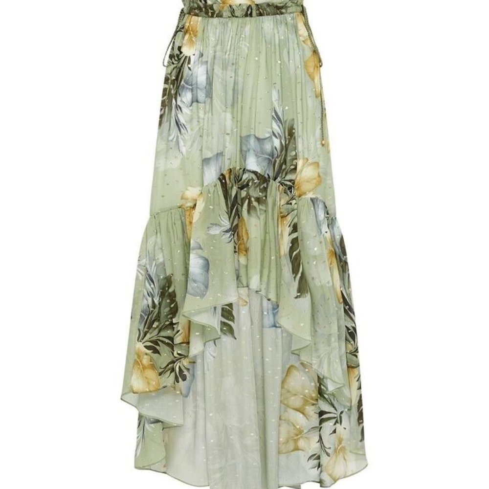 Free People Lover Le Jardin Maxi Skirt 10 NEW - Picture 9 of 10